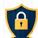 Icône de bouclier avec cadenas, symbolisant la sécurité et la protection des données personnelles.